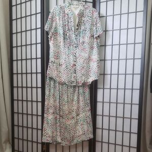 TanJay Multicolor Patterned Blouse